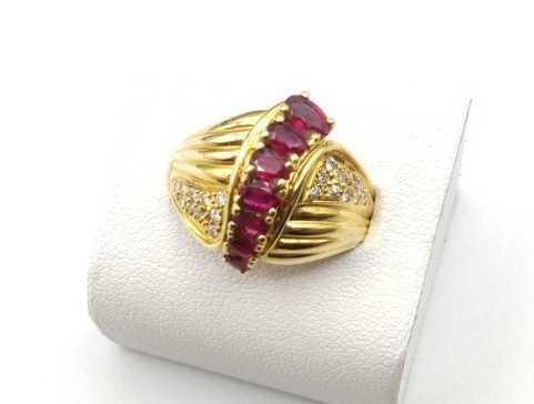 宝石買取 指輪 ルビー K18